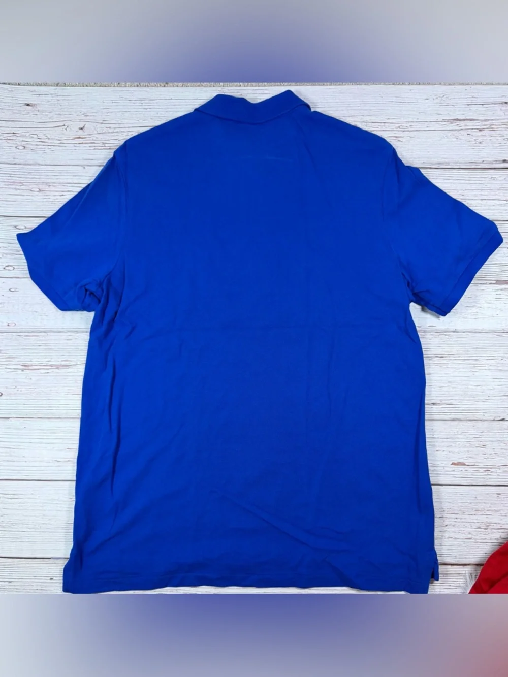 Ralph Lauren Polo Shirt in Bright Blue with White Pony - Picture 2 of 7